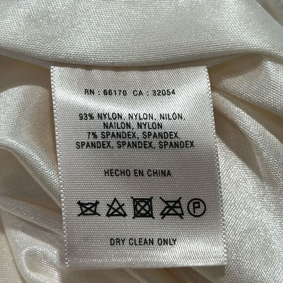 MEADOW Rue Anthropologie Marginy Dotted Lace Tiered Maxi Dress Sz S - Picture 14 of 15